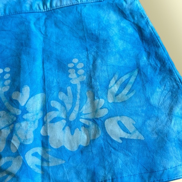 NWT Baby Girl Handmade Batik And Tie-dye Blue Summer Dress Size 12-18 Months - Picture 4 of 8